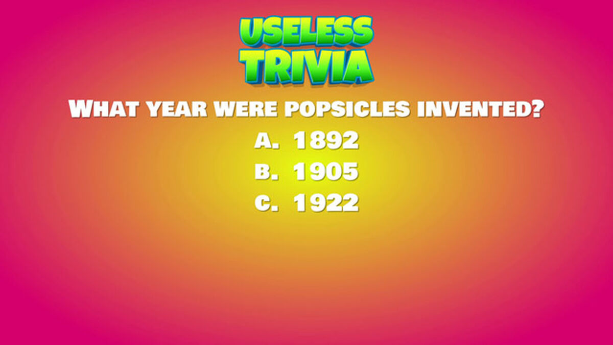 Useless Trivia Round Three image number null